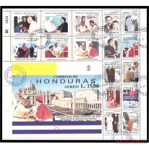 Honduras A- 1058/73 2001 Cardenal Oscar Andrés Rodríguez usados