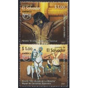 El Salvador 1697/98 2007 Serie América UPAEP. Educación para todos MNH