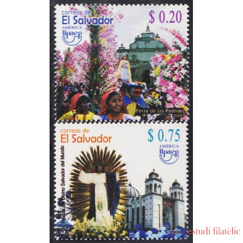 El Salvador 1763/64 2008 Serie América UPAEP. Fiestas Nacionales MNH