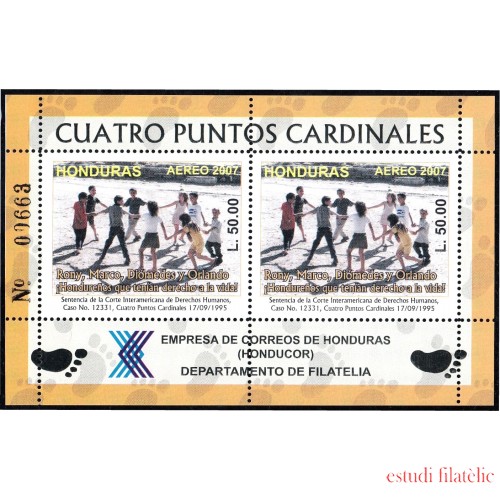 Honduras HB 85 2007 Cuatro Puntos Cardinales MNH