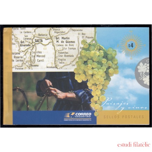 Argentina C2575 2006 Paisaje y viñedos carnet MNH