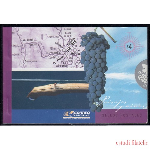 Argentina C2577 2006 Paisaje y viñedos carnet MNH