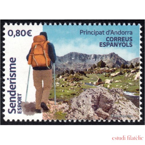 Andorra Española 514 2021 Deportes Senderismo MNH