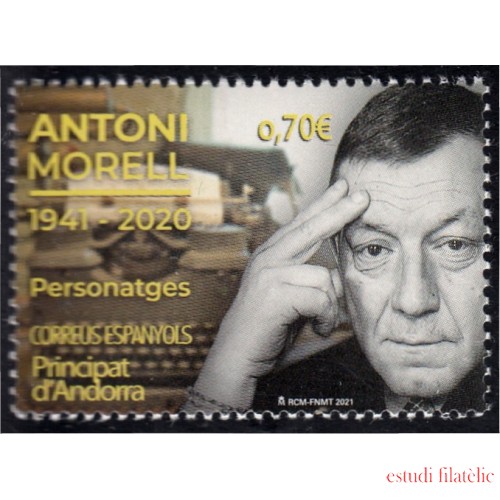 Andorra Española 511 2021 Antoni Morell MNH