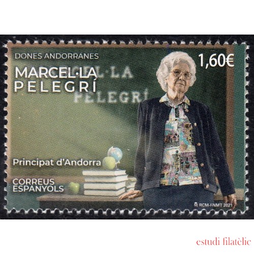 Andorra Española 510 2021 Mujeres andorranas Marcel la Pelegrí MNH