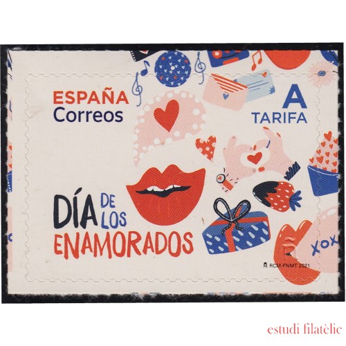 España Spain 5456 2021 Día de los enamorados MNH Tarifa A