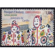 Andorra Española 509 2021 Cultura Popular Arlequins de Canillo de  MNH