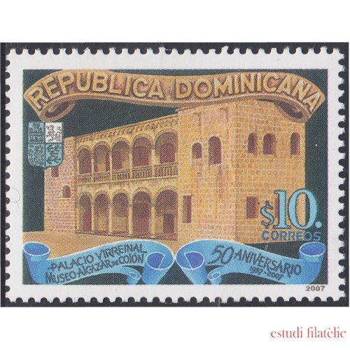 Rep. Dominicana 1551 2008 50 Años del Museo Alcázar de Colon MNH