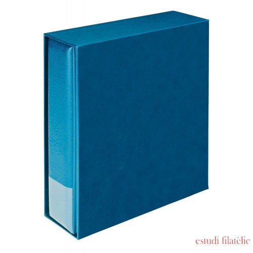 Lindner 1302-B Multi collect Carpeta de anillas 1300 + estuche 1301 Azul