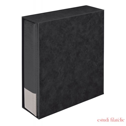 Lindner 1302-S Multi collect Carpeta de anillas 1300 + estuche 1301 Negro