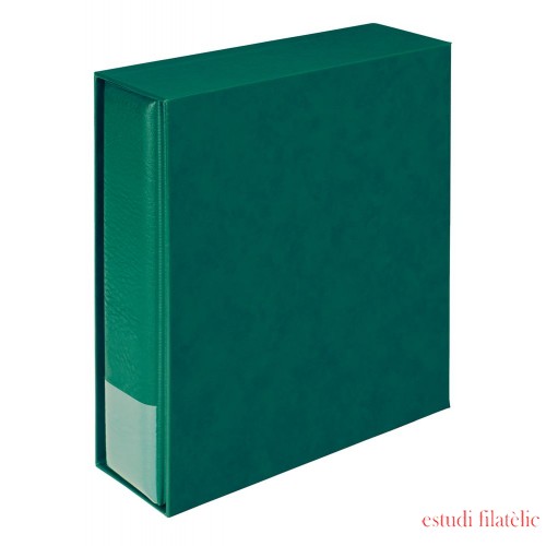 Lindner 1302-G Multi collect Carpeta de anillas 1300 + estuche 1301 Verde