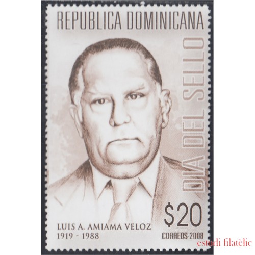 Rep. Dominicana 1561 2008 Día del Sello MNH