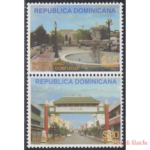 Rep. Dominicana 1574/75 2009 Barrio Chino MNH