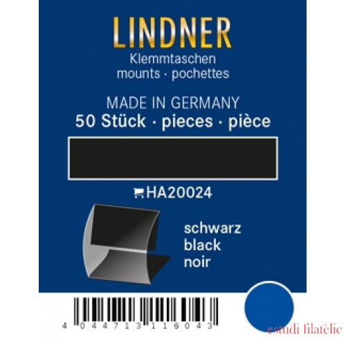 Lindner HA2201 protectores 130 x 85 mm transparente paquete de 10