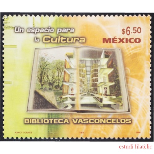 Mexico 2193 2006 Biblioteca Vasconcelos MNH