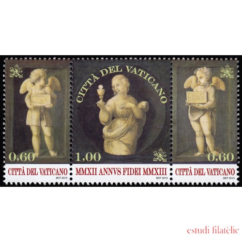 Vaticano 1611/13 2013 Tríptico. Alegoría de la fe MNH