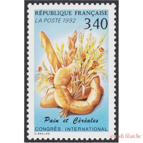 France Francia 2757 1992 Pan MNH