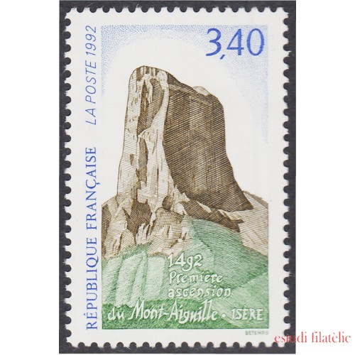 France Francia Nº 2762 1992 Monte Aiguille MNH