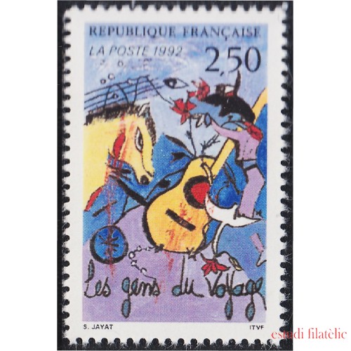 France Francia 2784 1992 Música MNH