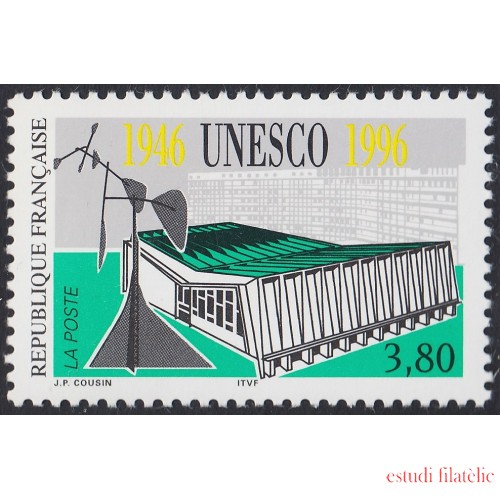 France Francia 3035 1996 UNESCO MNH