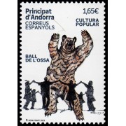 Andorra Española 523 2022 Cultura popular. Baile de la osa MNH