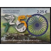 Andorra Española 533 2022 Diversidad andorrana. Comunidad india MNH