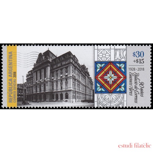 Argentina  3182 2018 90 Años Palacio de Correos Buenos Aires MNH