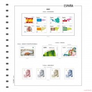 Hojas sellos España FLC2021S Filober color 2021 sin montar