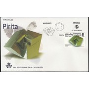 España Spain 5541 2022 Minerales Pirita SPD Sobre Primer Día Tarifa B