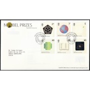 Gran Bretaña 2274/79 2001 SPD FDC Centenario Premios Nobel Sobre primer día