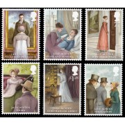 Gran Bretaña 3800/05 2013 Jane Austen MNH