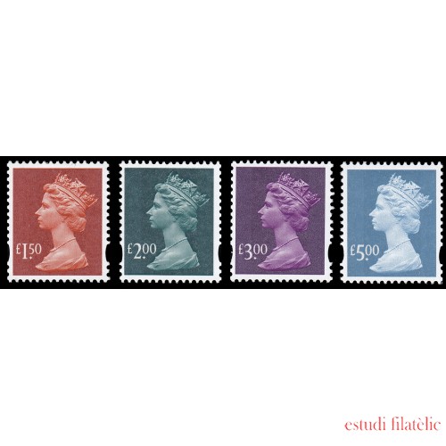 Gran Bretaña 2458/61 2003 Serie Reina Isabel II MNH