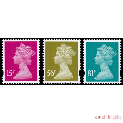 Gran Bretaña 2998/00 2008 Serie Reina Isabel II MNH