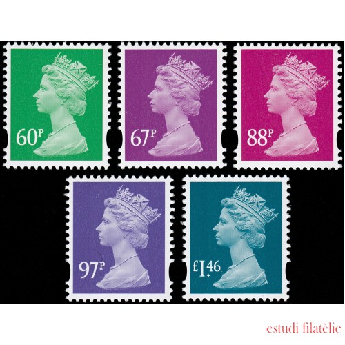 Gran Bretaña 3307/11 2010 Serie Reina Isabel II MNH