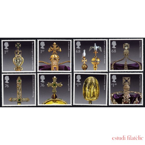 Gran Bretaña 3522/29 2011 Joyas de la Corona MNH