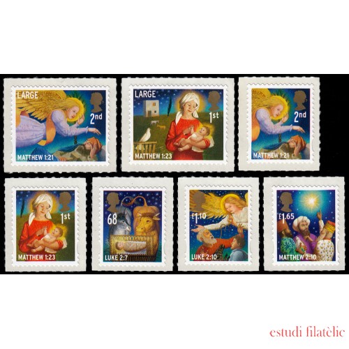 Gran Bretaña 3567/73 2011 Navidad MNH