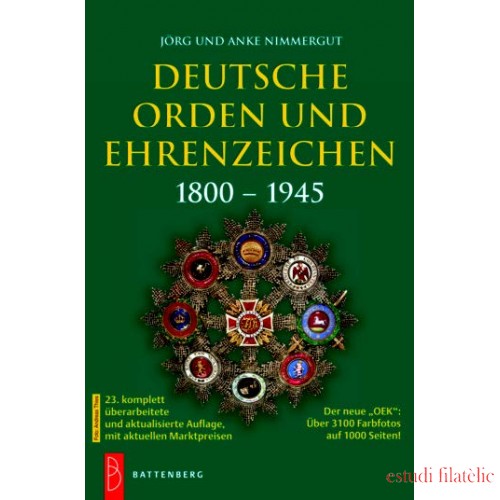 Deutsche Orden und Ehrenzeichen: 1800-1945 