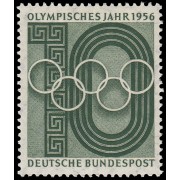 Alemania Federal Germany 107 1956 Juegos Olímpicos de Melbourne MNH