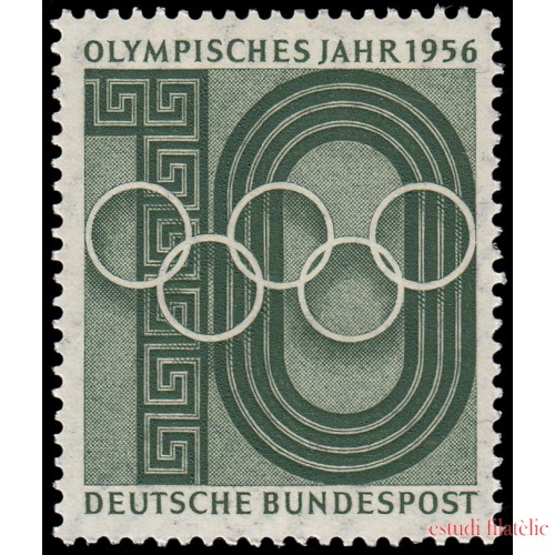 Alemania Federal Germany 107 1956 Juegos Olímpicos de Melbourne MNH