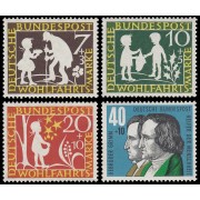 Alemania Federal Germany 195/98 1959 Personajes  diversos MNH