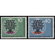 Alemania Federal Germany 199/00 1960 Añio mundial del refugiado MNH