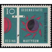 Alemania Federal 269 1963 Consagración de la iglesia Regina Martyrum MNH