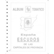 Hojas FM España escudo regionales Montadas con protectores transparentes