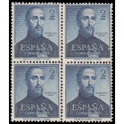 España 1118 1952 San Francisco Javier Bl.4 MNH