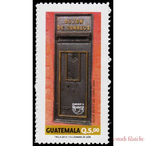 Guatemala 657 2012  Serie América-Upaep Buzón MNH