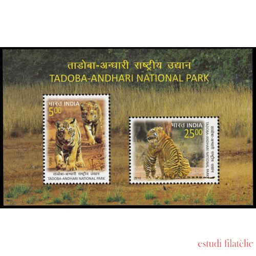 India HB 127 2016 Fauna Parque nacional de Taboda MNH