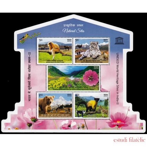 India HB 213 2020 Patrimonio mundial en la India MNH