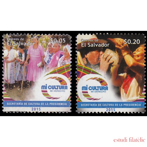 El Salvador 1862/63 2015 Mi cultura mi derecho MNH