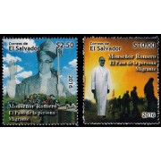 El Salvador 1871/72 2016 Monseñor Romero el paso de la persona migrante MNH