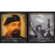 El Salvador  1874/75 2016 Coronel de Caballería Ernesto Antonio Claramount MNH